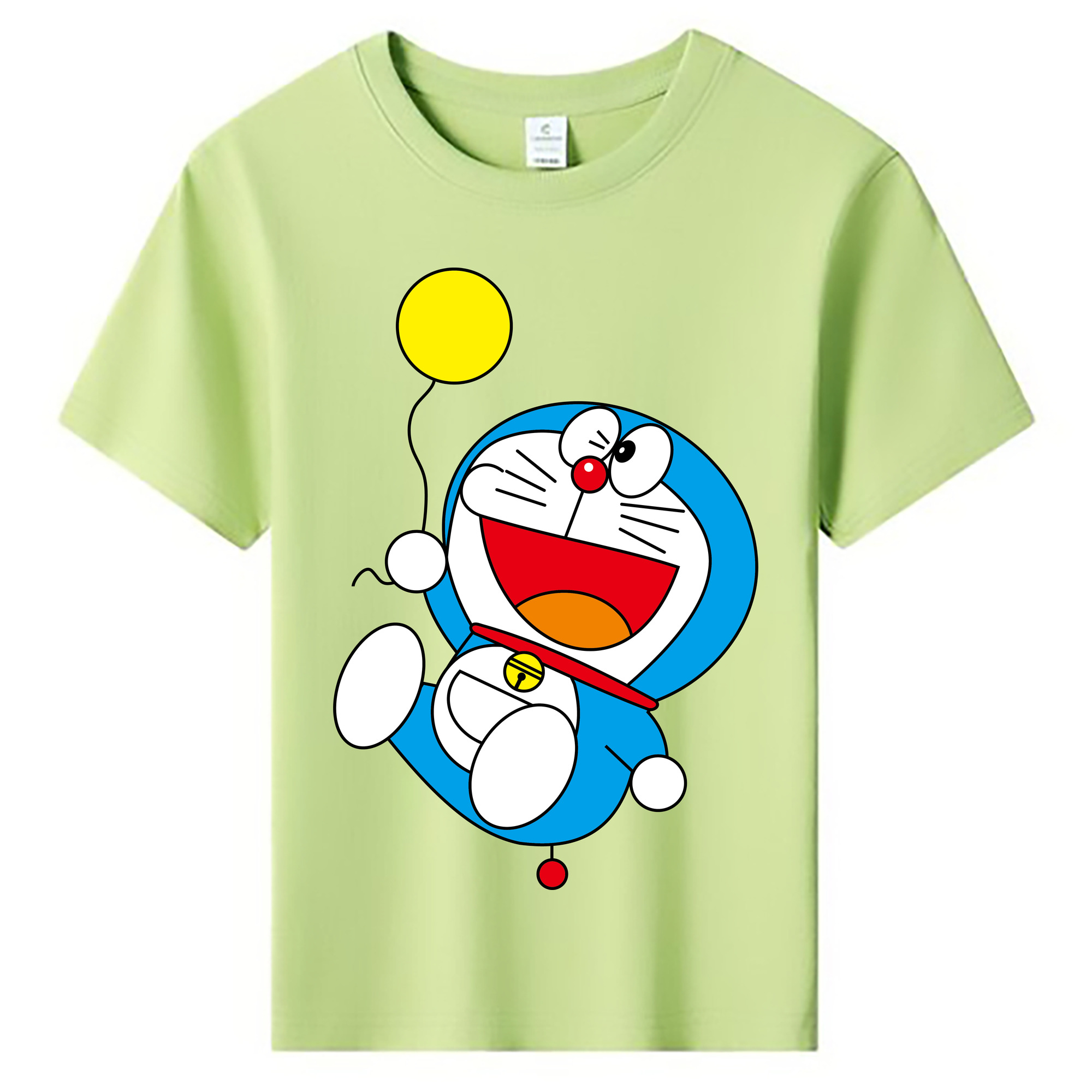 （画像用） ドラえもん Doraemon 綿100％キッズTシャツ（フロントプリント）